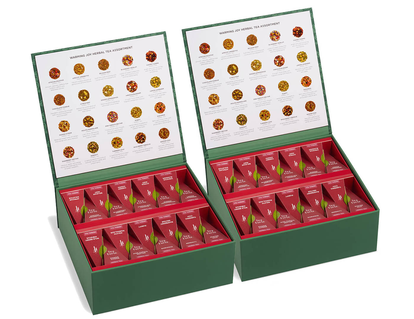 Warming Joy Herbal Tea Chest Duo