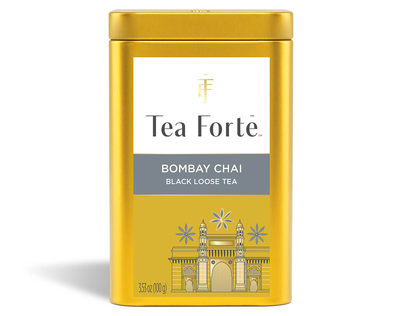 Bombay Chai Loose Leaf Tea Canister - front view