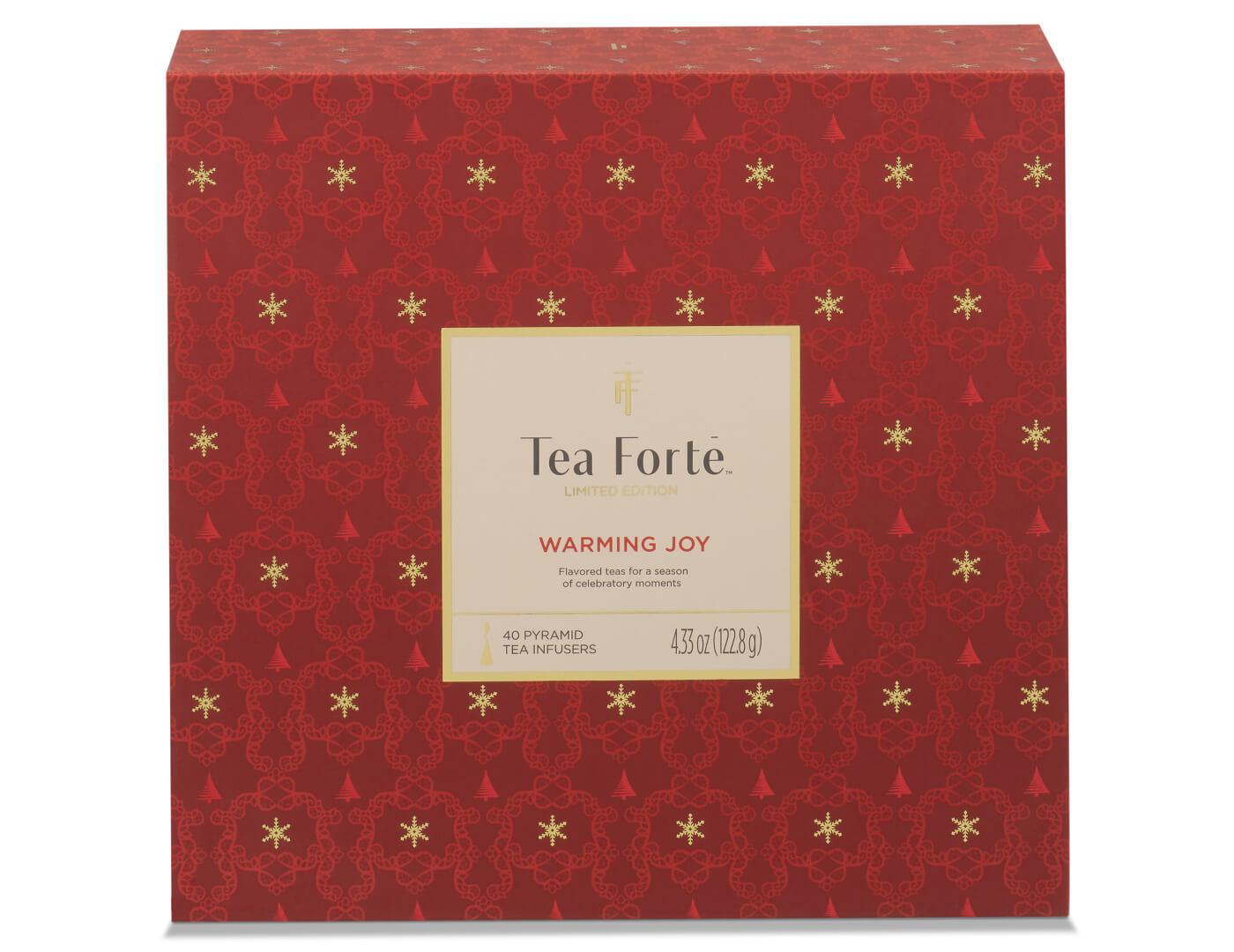 Tea Chest Warming Joy, closed, front