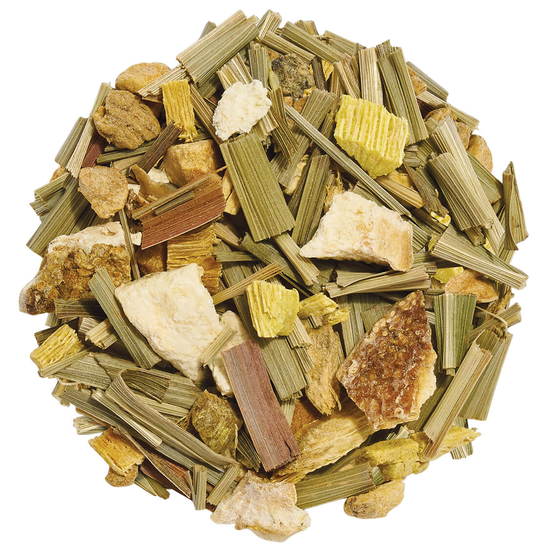 Ginger Lemongrass Tea Pile