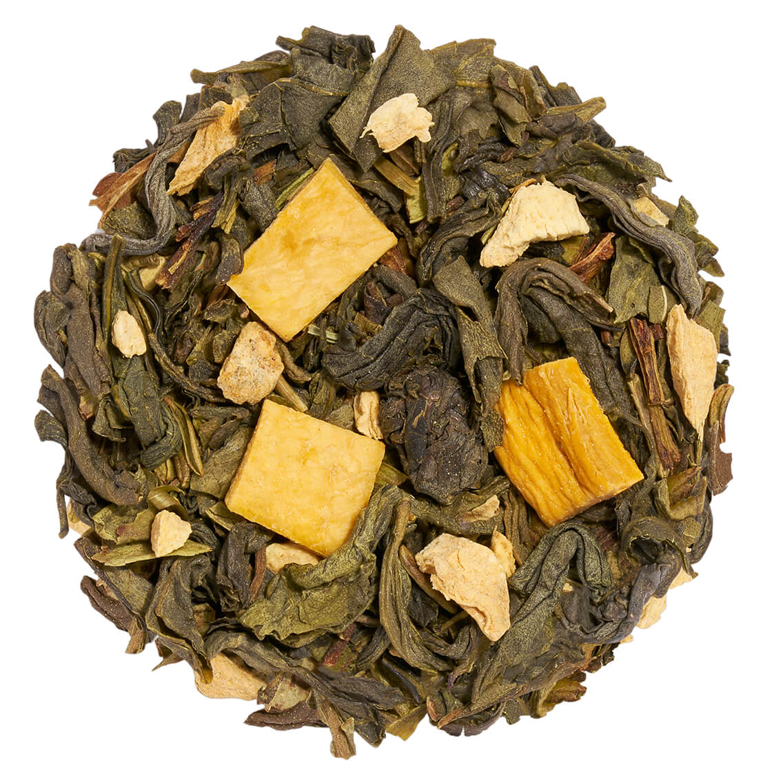 Green Mango Peach Tea Pile