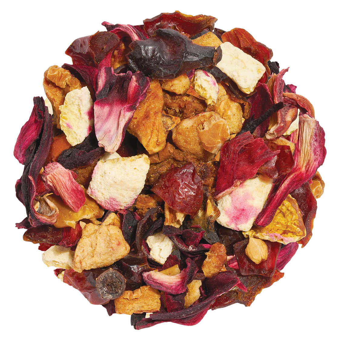 Hibiscus Blossom Loose Leaf Tea Pile